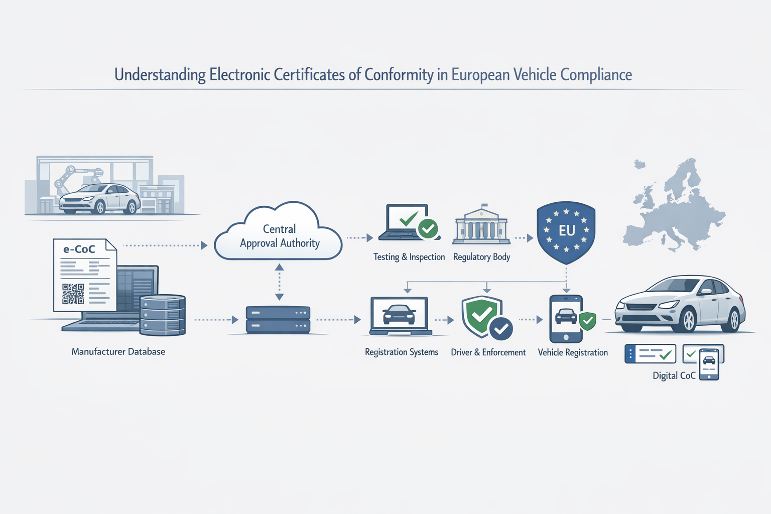 eCoC XML Requirements for Manufacturers: What Must Be Controlled Before Submission