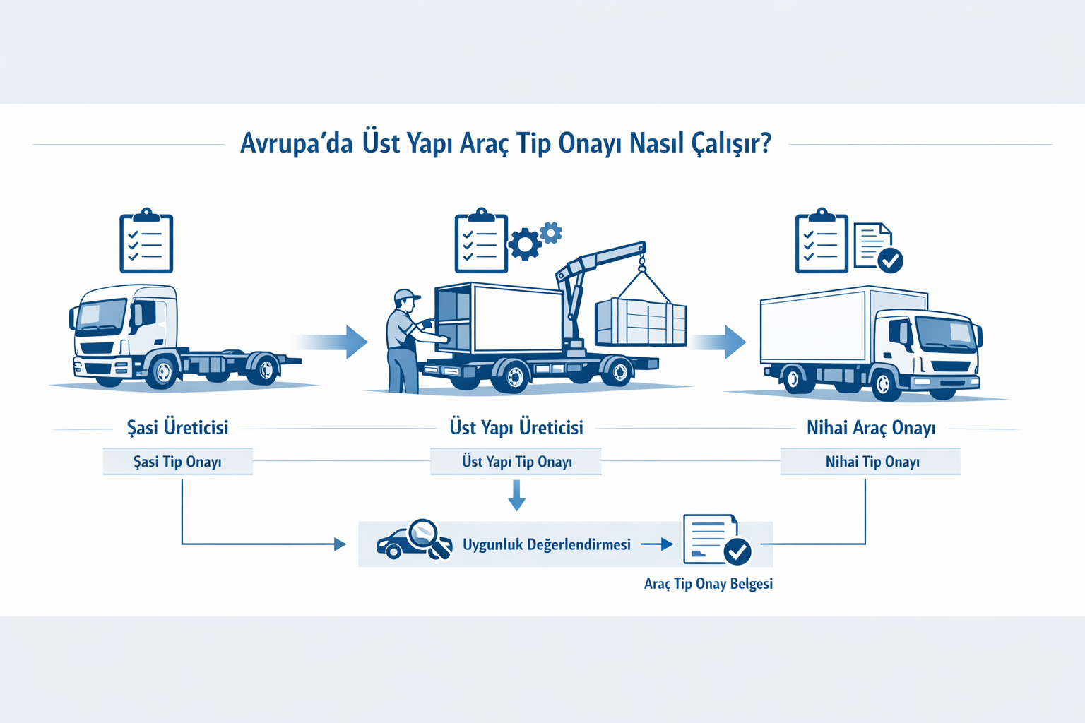 Avrupa’da Üst Yapı Araç Tip Onayı Nasıl Çalışır?