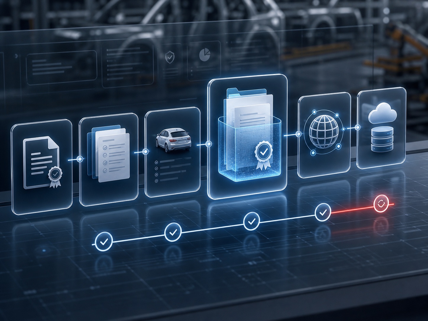 Reusable eCoC template engine and certificate output model